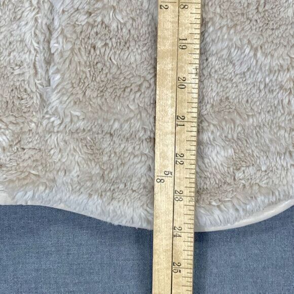 Lysse Fleece Jacket Womens Sz L Beige Elora Sherpa Full Zip Cozy Teddy Bear Coat - Picture 15 of 16